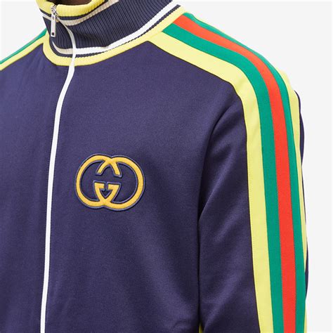 gucci gg track jacket|farfetch gucci jacket.